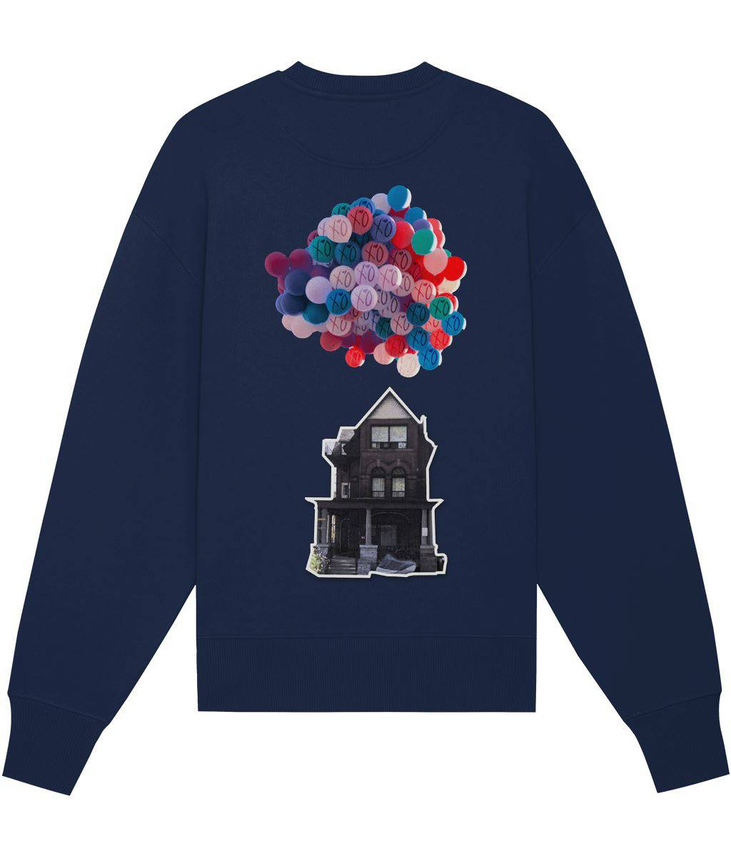 House of Balloons Sweatshirt - Greazy Tees