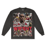 Ian Wright Arsenal FC Long Sleeved Tee - Greazy Tees
