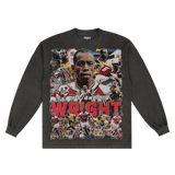 Ian Wright Arsenal FC Long Sleeved Tee - Greazy Tees