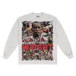 Ian Wright Arsenal FC Long Sleeved Tee - Greazy Tees