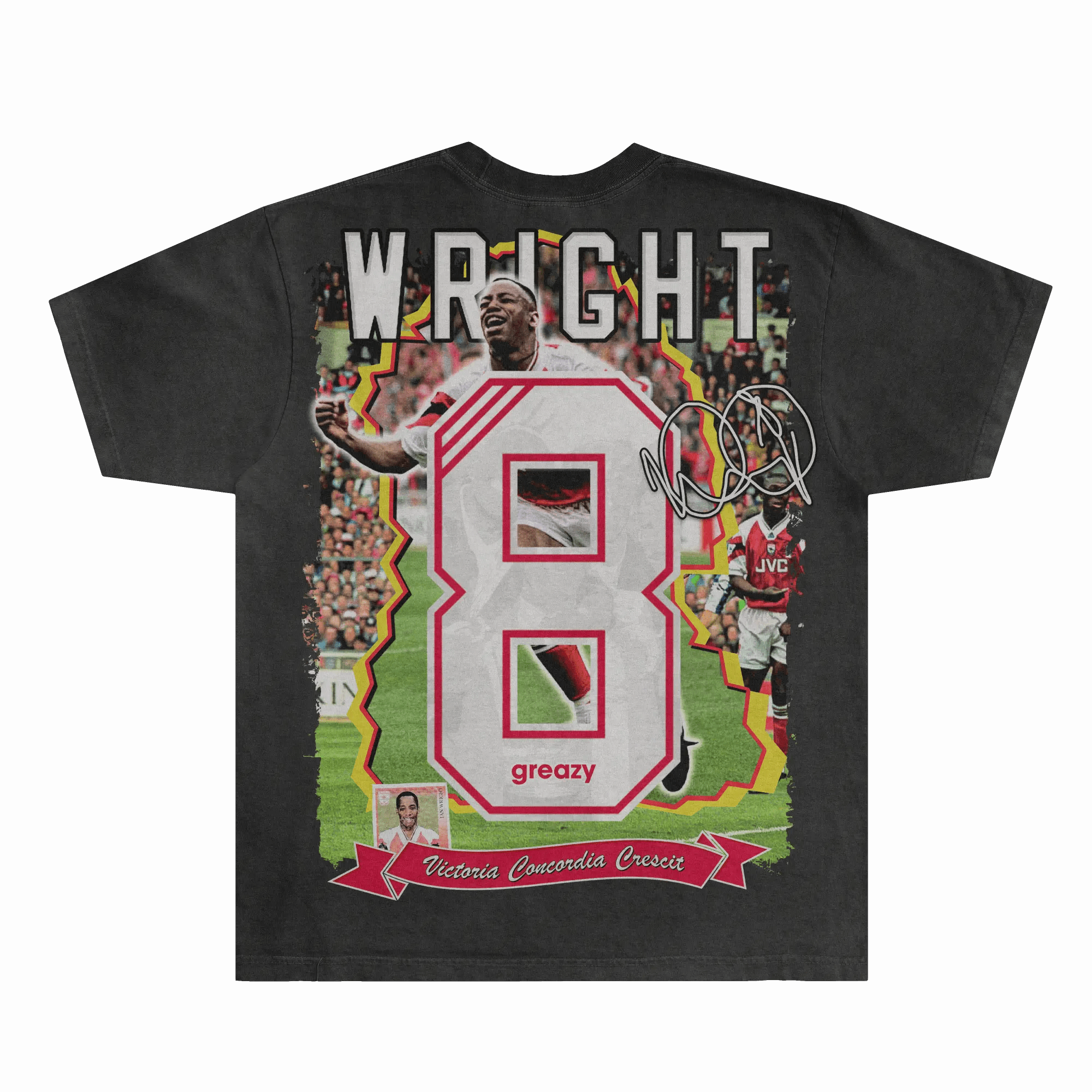 Ian Wright Arsenal FC Tee - Greazy Tees