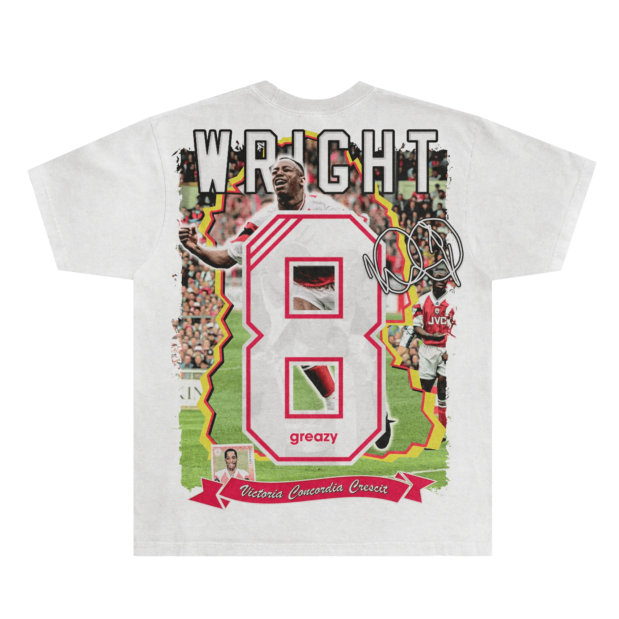 Ian Wright Arsenal FC Tee - Greazy Tees