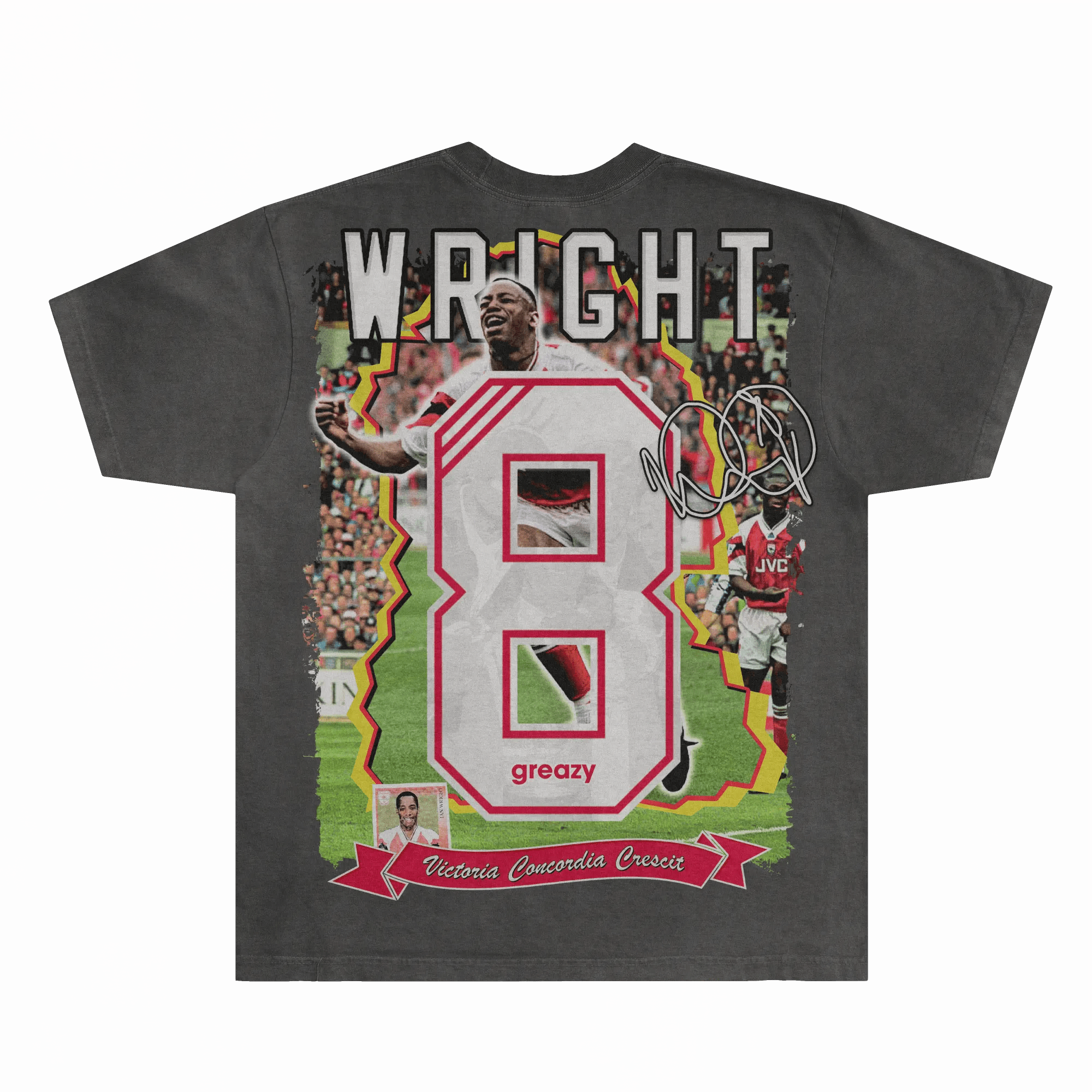 Ian Wright Arsenal FC Tee - Greazy Tees