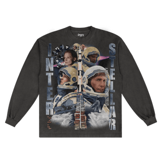 Interstellar Long Sleeved Tee - Greazy Tees