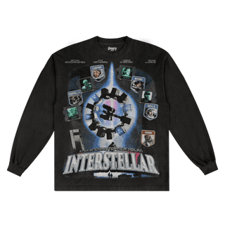 Interstellar V2 Long Sleeved Tee - Greazy Tees