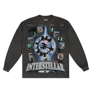 Interstellar V2 Long Sleeved Tee - Greazy Tees