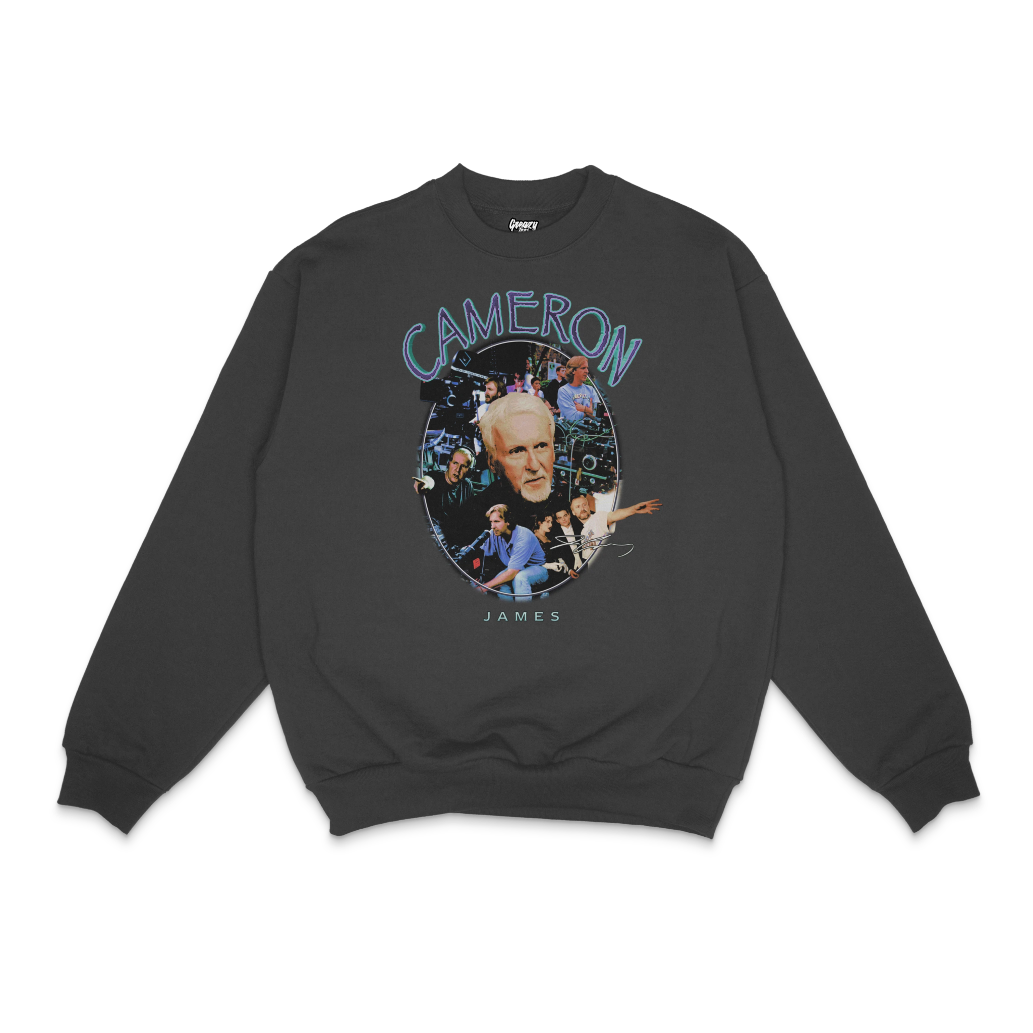 James Cameron Crewneck Sweatshirt - Greazy Tees