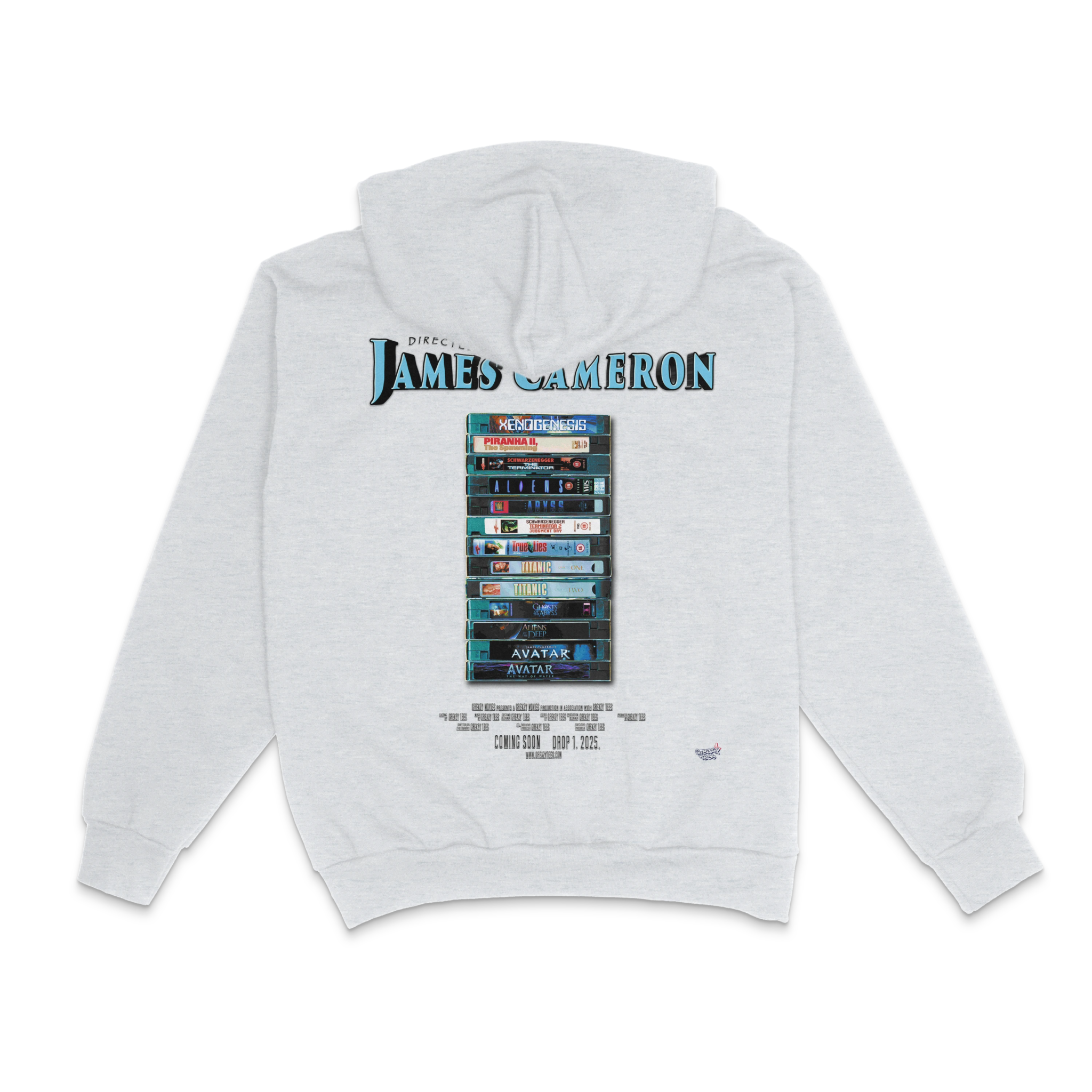 James Cameron Hoody - Greazy Tees