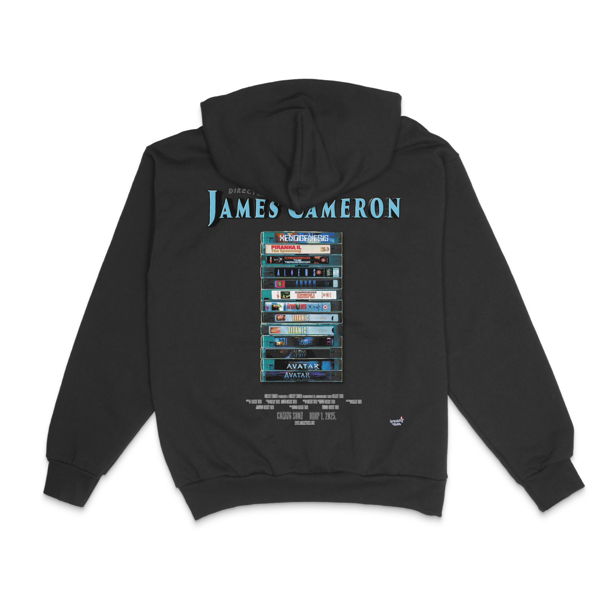James Cameron Hoody - Greazy Tees