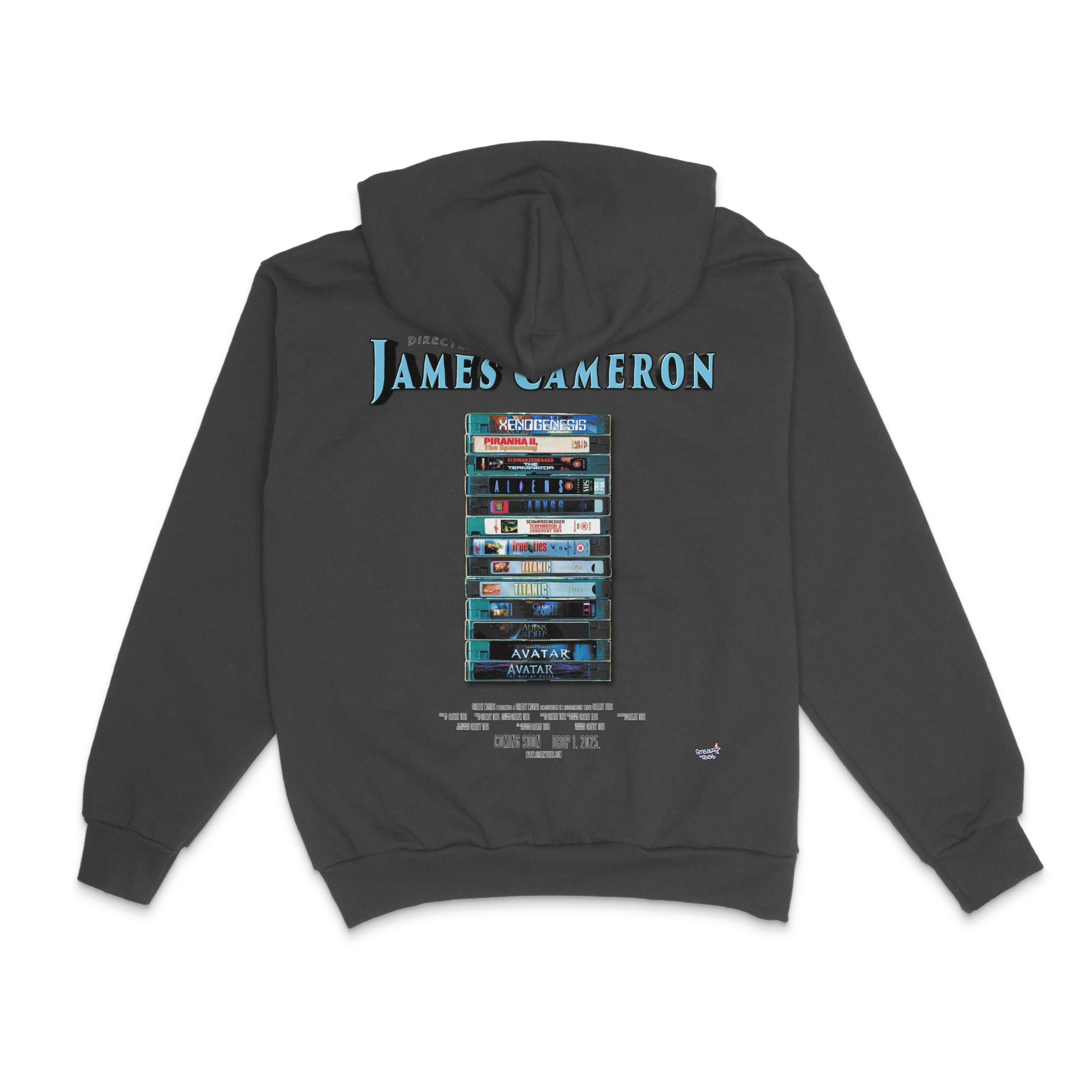James Cameron Hoody - Greazy Tees