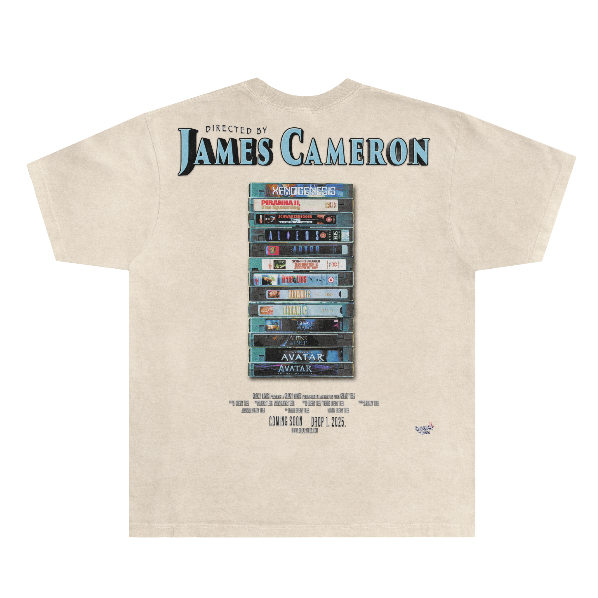 James Cameron Tee - Greazy Tees