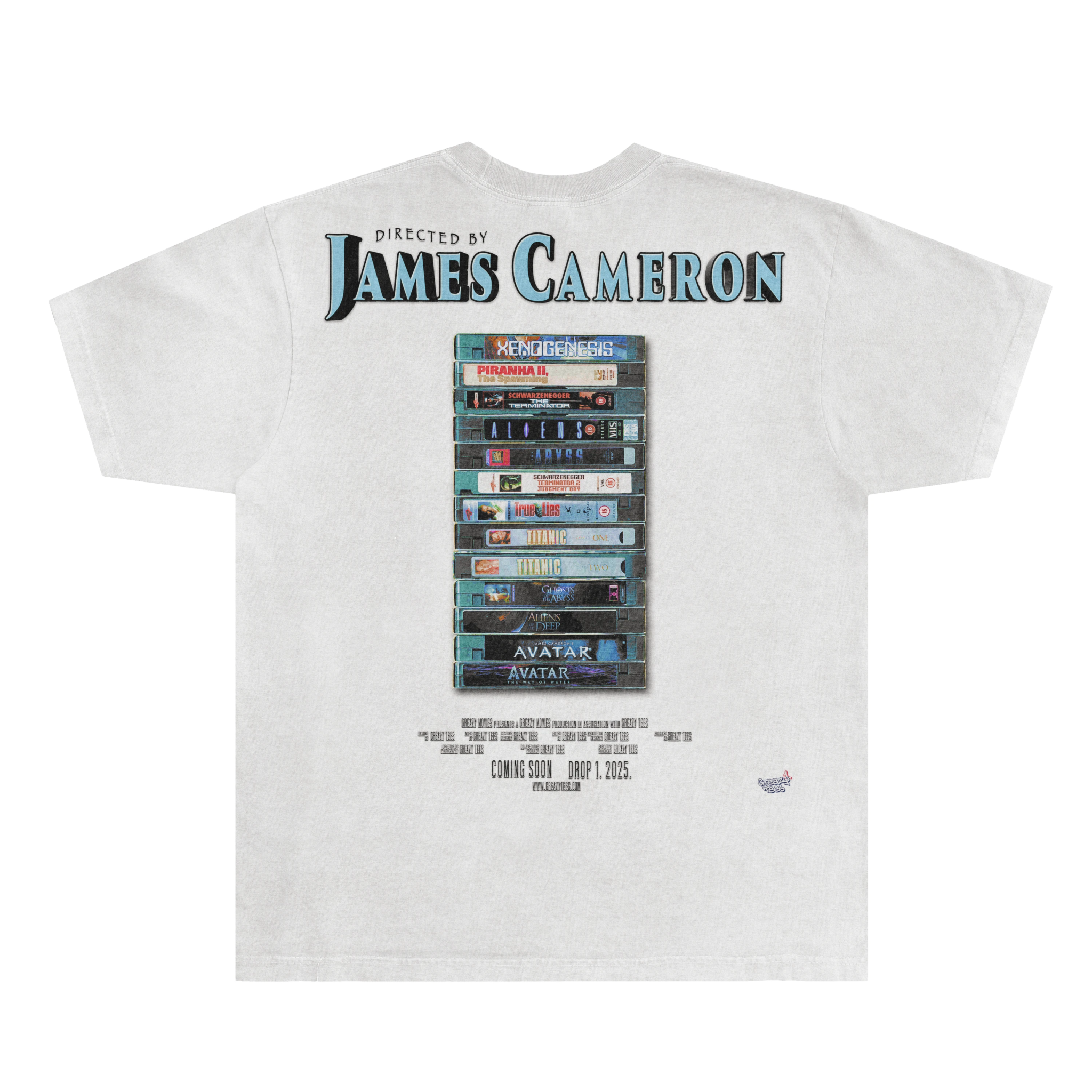 James Cameron Tee - Greazy Tees