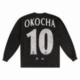 Jay - Jay Okocha Barclaysman Long Sleeved Tee - Greazy Tees