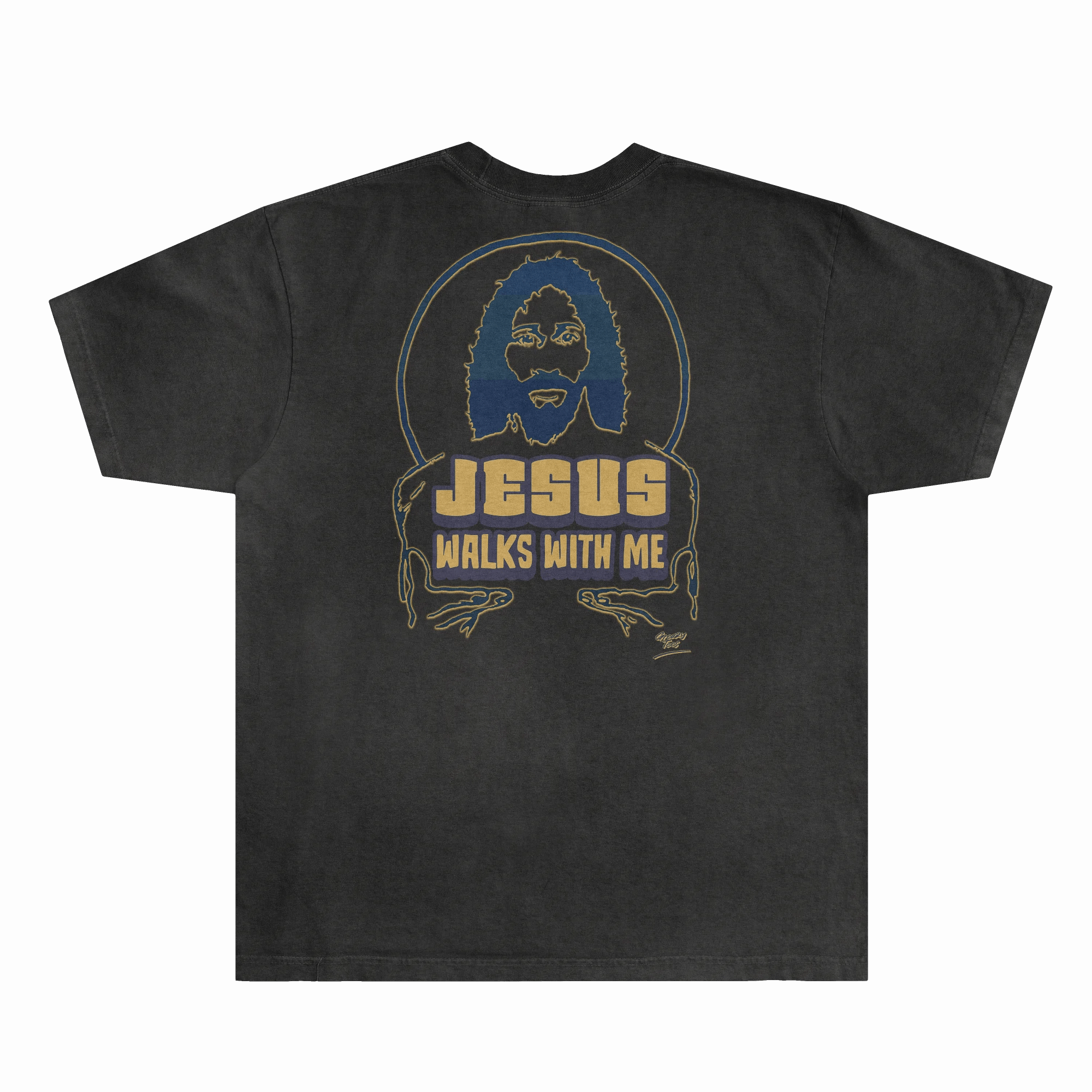 Jesus Walks Tee - Greazy Tees