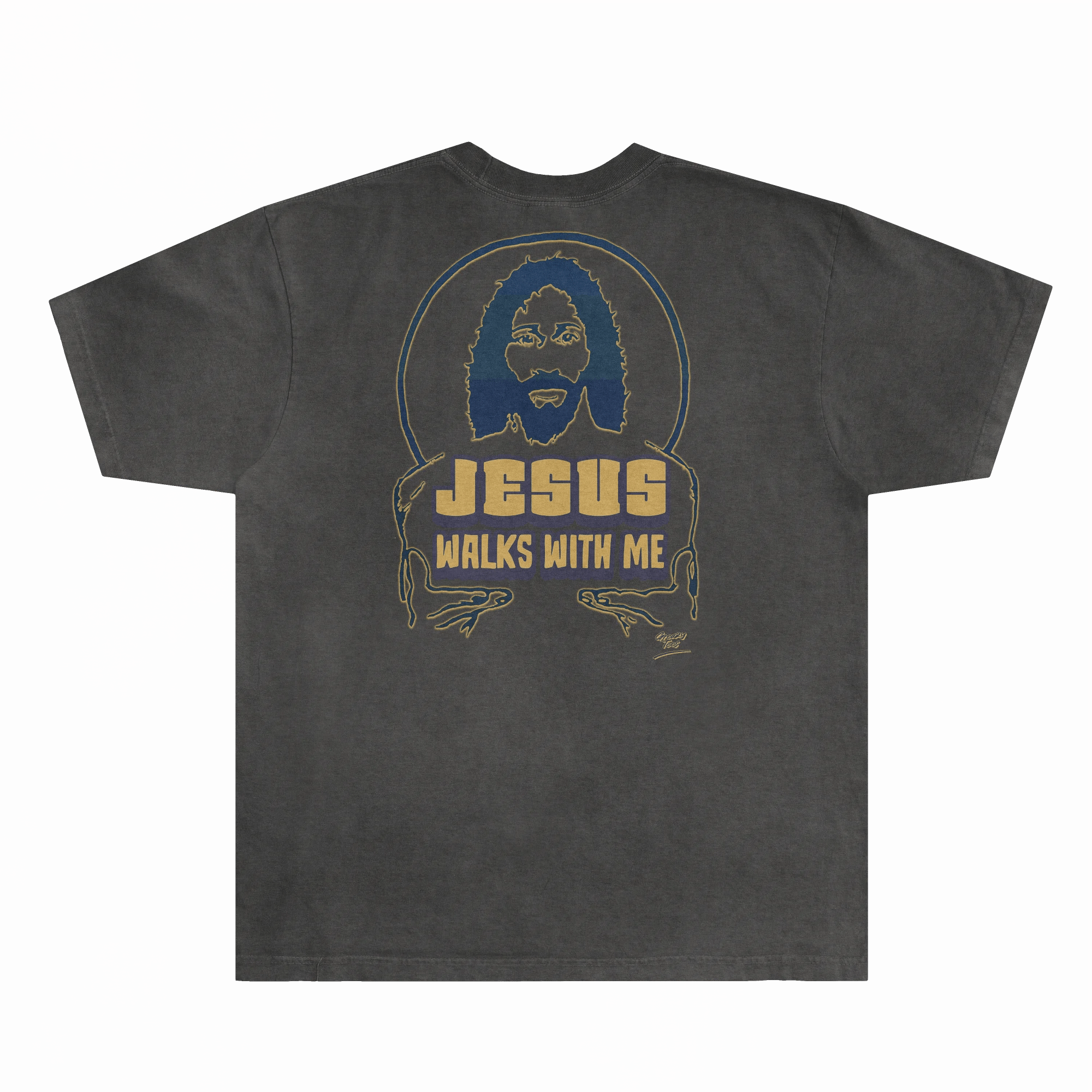 Jesus Walks Tee - Greazy Tees