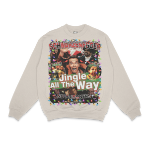 Jingle All The Way Christmas Crewneck Sweatshirt - Greazy Tees