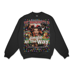 Jingle All The Way Christmas Crewneck Sweatshirt - Greazy Tees