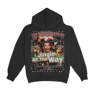 Jingle All The Way Christmas Hoody - Greazy Tees