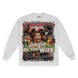 Jingle All The Way Christmas Long Sleeved Tee - Greazy Tees