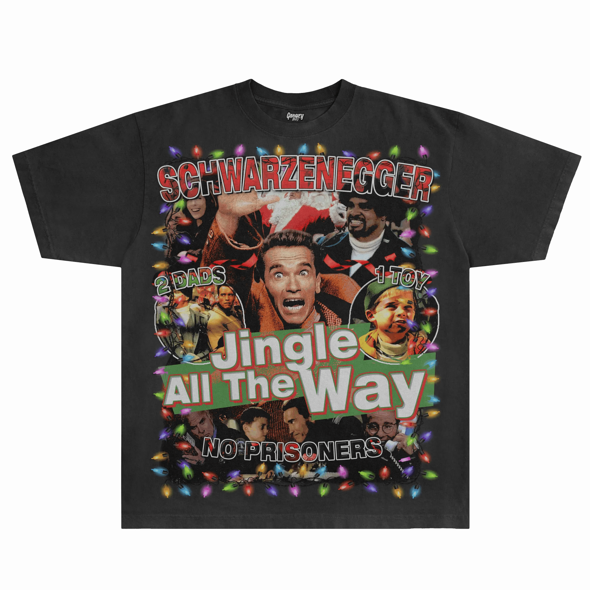Jingle All The Way Christmas Tee - Greazy Tees