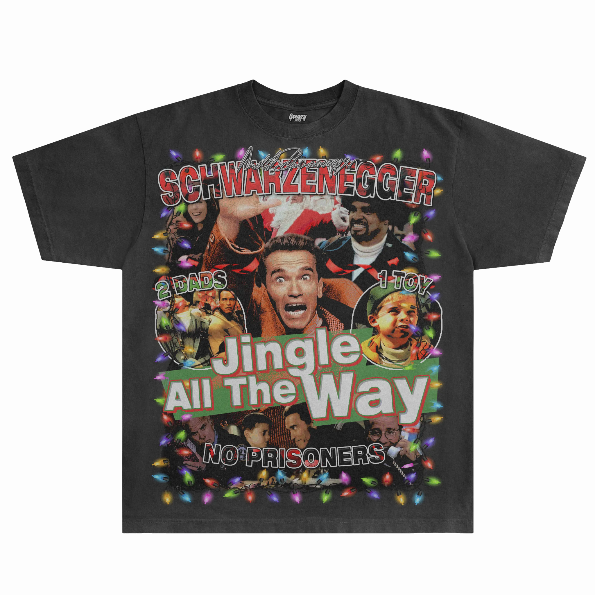 Jingle All The Way Christmas Tee - Greazy Tees