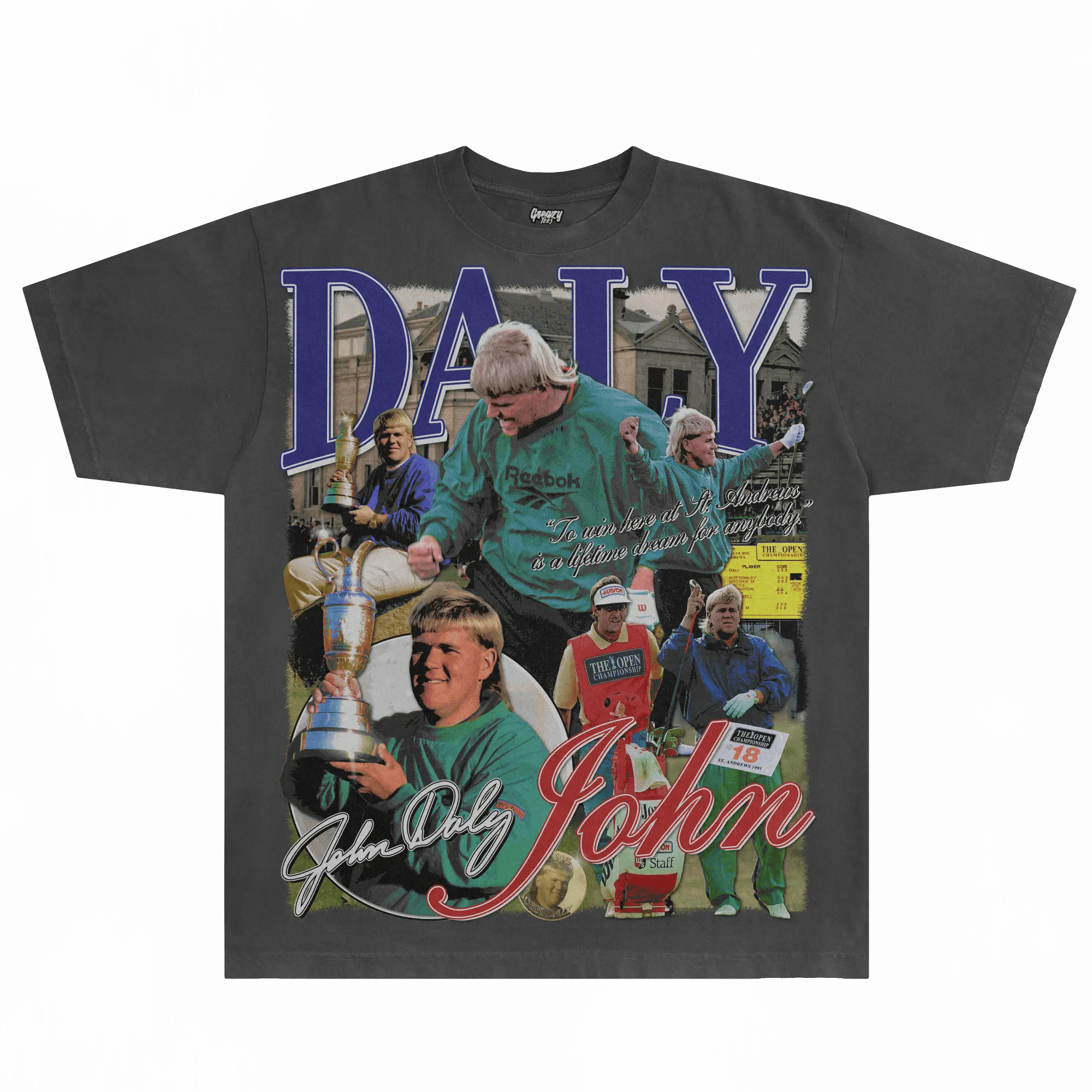 John Daly The Open 1995 Tee - Greazy Tees