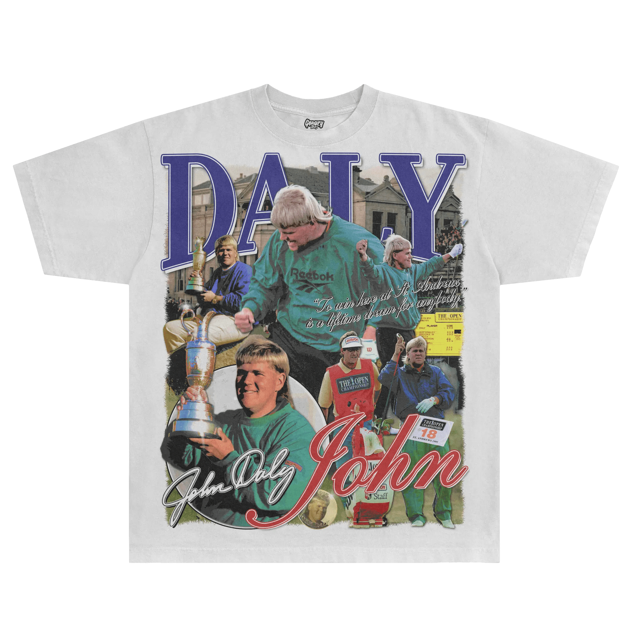 John Daly The Open 1995 Tee - Greazy Tees