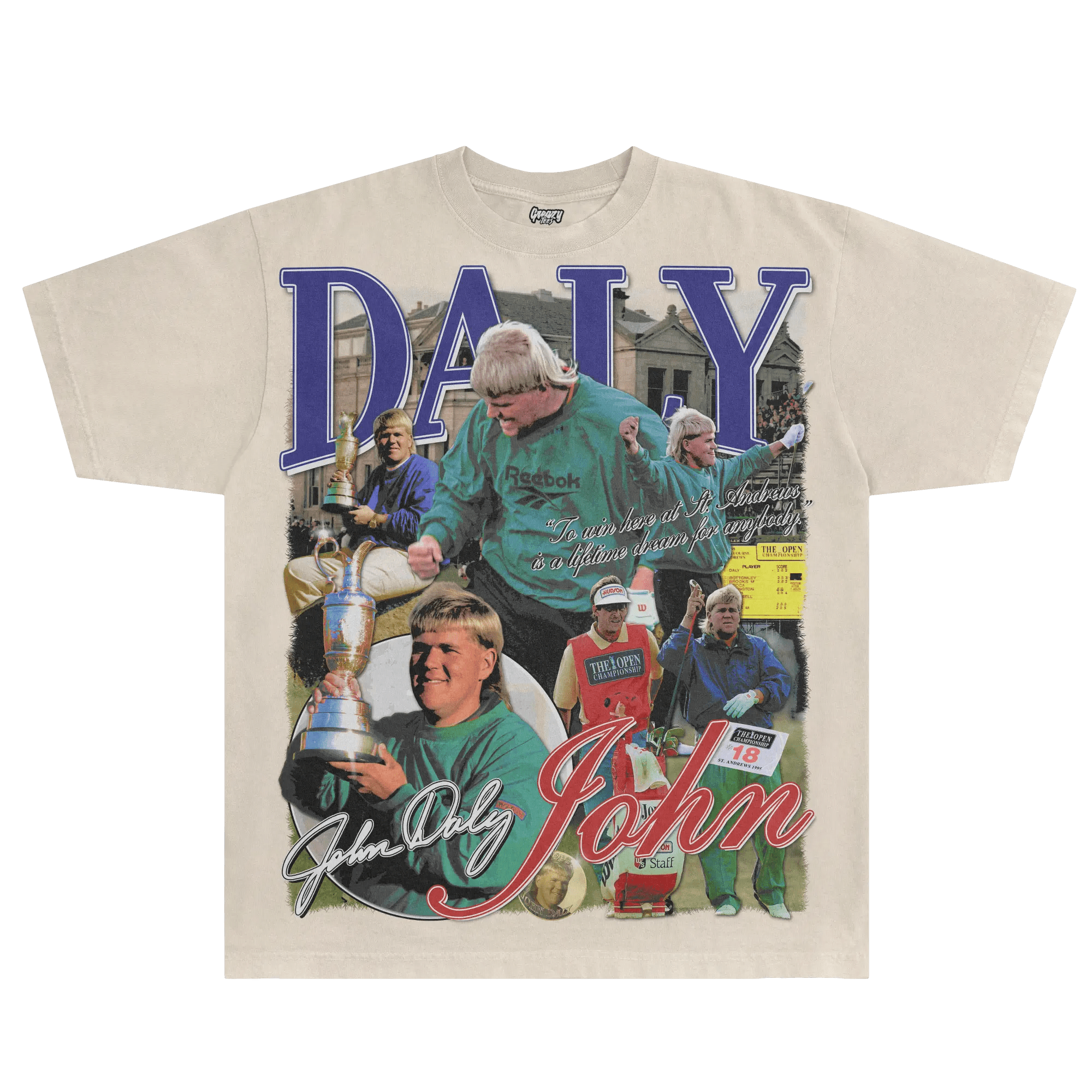 John Daly The Open 1995 Tee - Greazy Tees