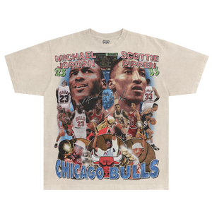 Jordan & Pippen '91 - 93 Classic Tee - Greazy Tees