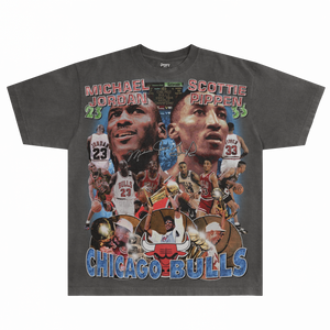 Jordan & Pippen '91 - 93 Classic Tee - Greazy Tees