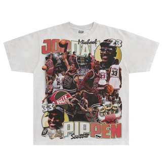 Jordan & Pippen '96 - 98 Classic Tee - Greazy Tees