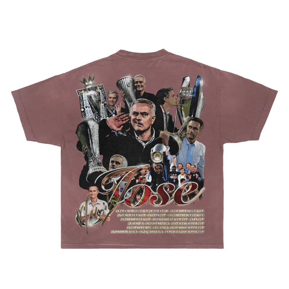 Jose Mourinho Tee - Greazy Tees