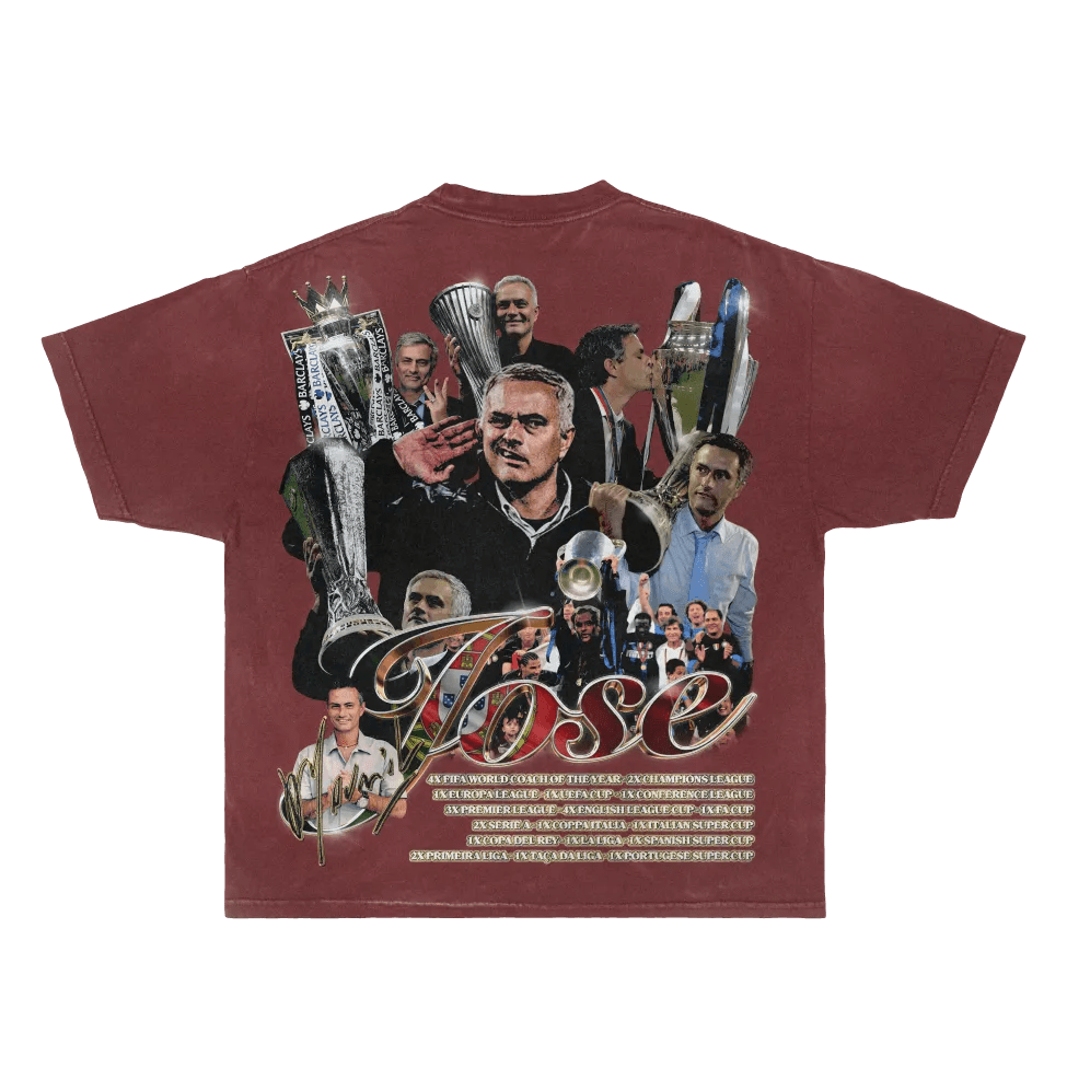 Jose Mourinho Tee - Greazy Tees