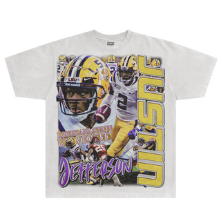 Justin Jefferson LSU Tee - Greazy Tees