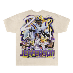 Justin Jefferson LSU Tee - Greazy Tees