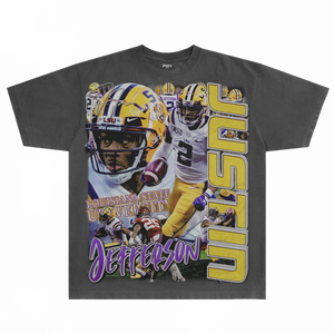 Justin Jefferson LSU Tee - Greazy Tees