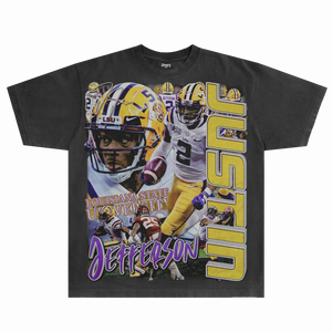 Justin Jefferson LSU Tee - Greazy Tees