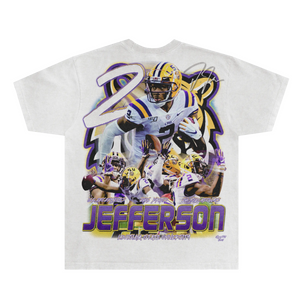 Justin Jefferson LSU Tee - Greazy Tees