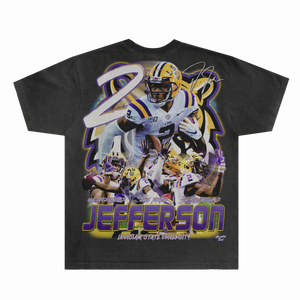 Justin Jefferson LSU Tee - Greazy Tees