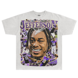 Justin Jefferson Vikings Tee - Greazy Tees