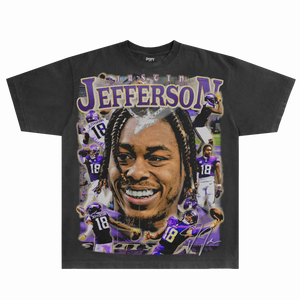 Justin Jefferson Vikings Tee - Greazy Tees