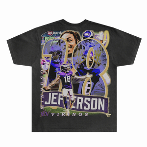 Justin Jefferson Vikings Tee - Greazy Tees