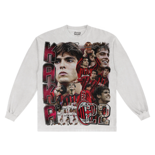 Kaká AC Milan Classic Long Sleeved Tee - Greazy Tees