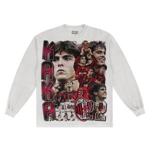 Kaká AC Milan Classic Long Sleeved Tee - Greazy Tees