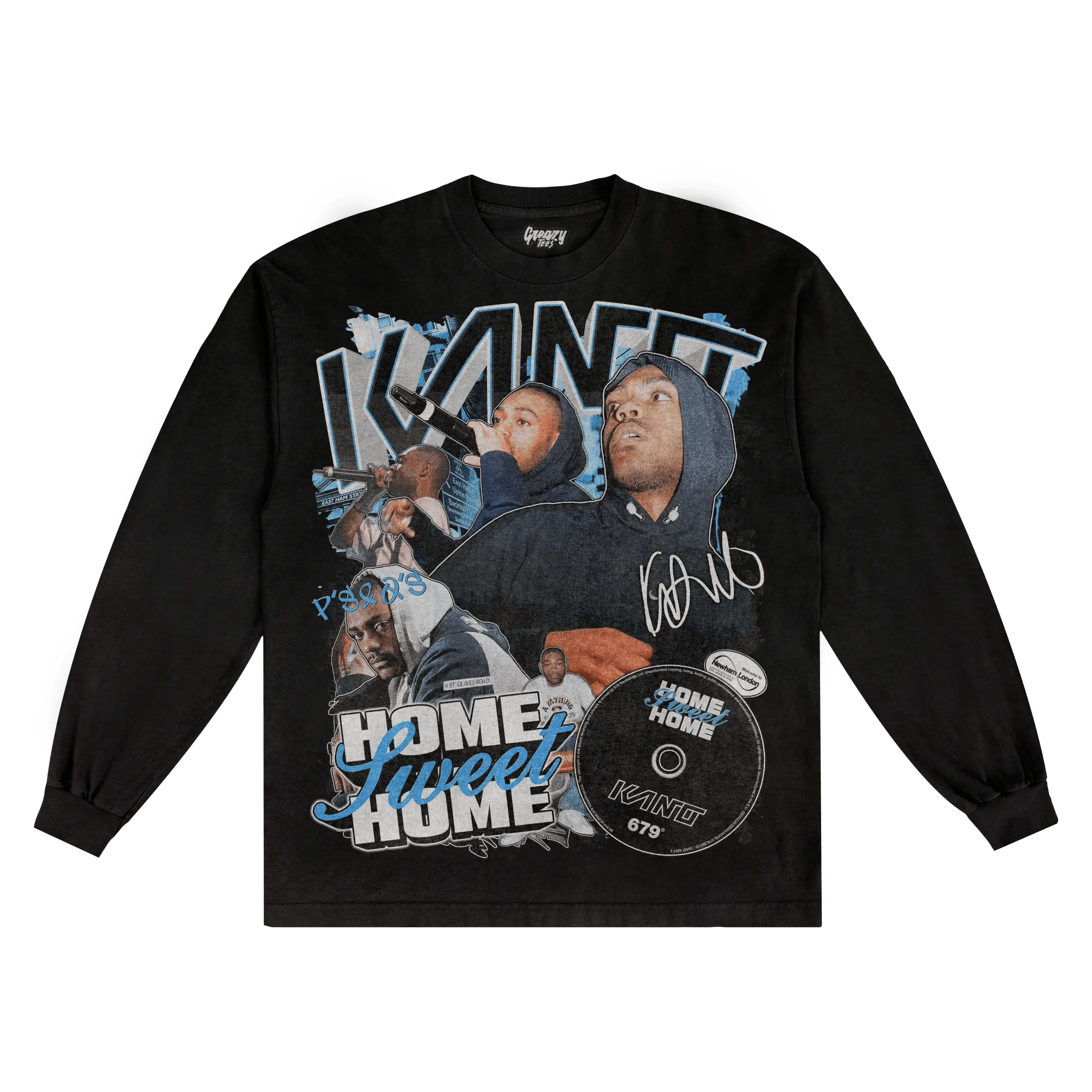 Kano Home Sweet Home Long Sleeved Tee - Greazy Tees