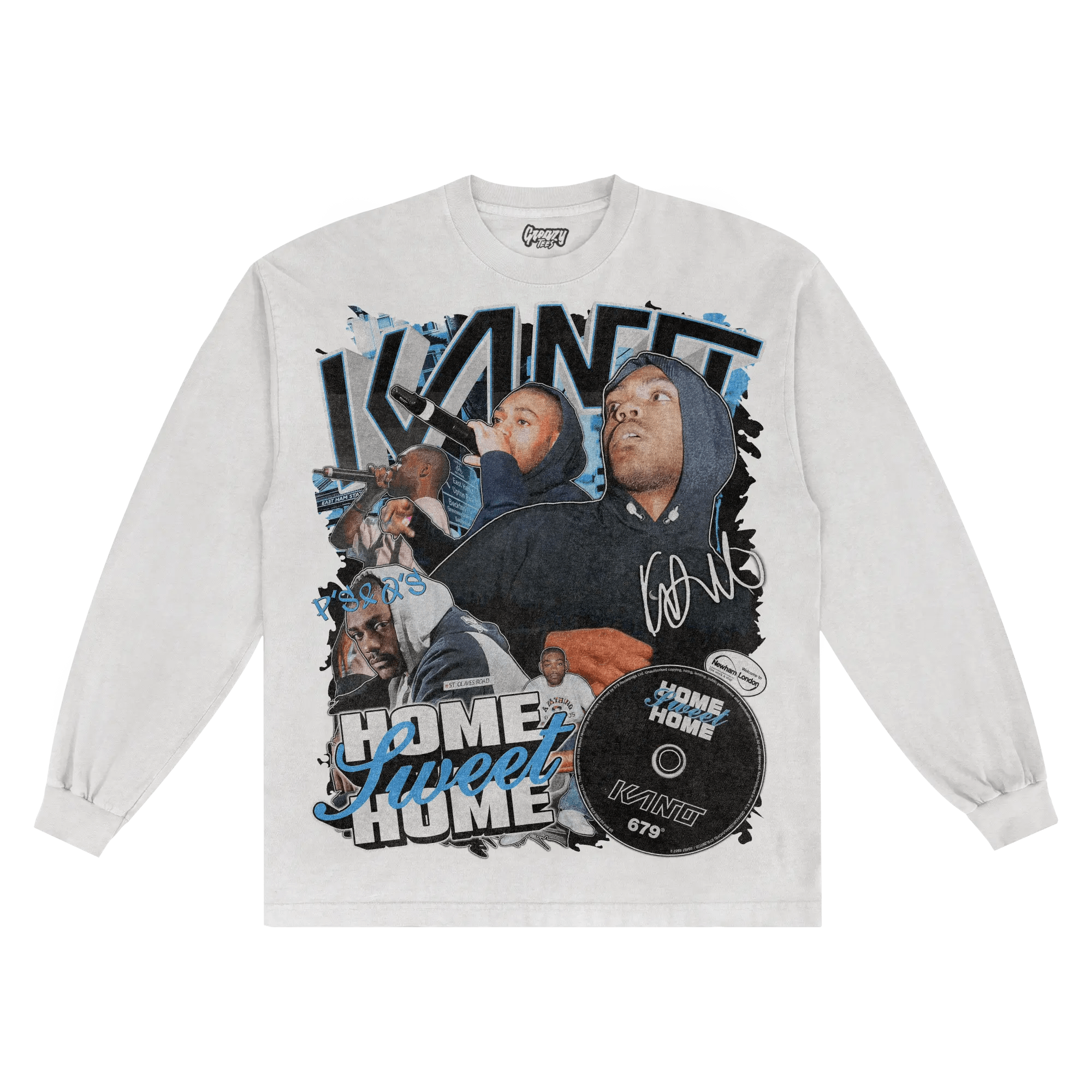 Kano Home Sweet Home Long Sleeved Tee - Greazy Tees
