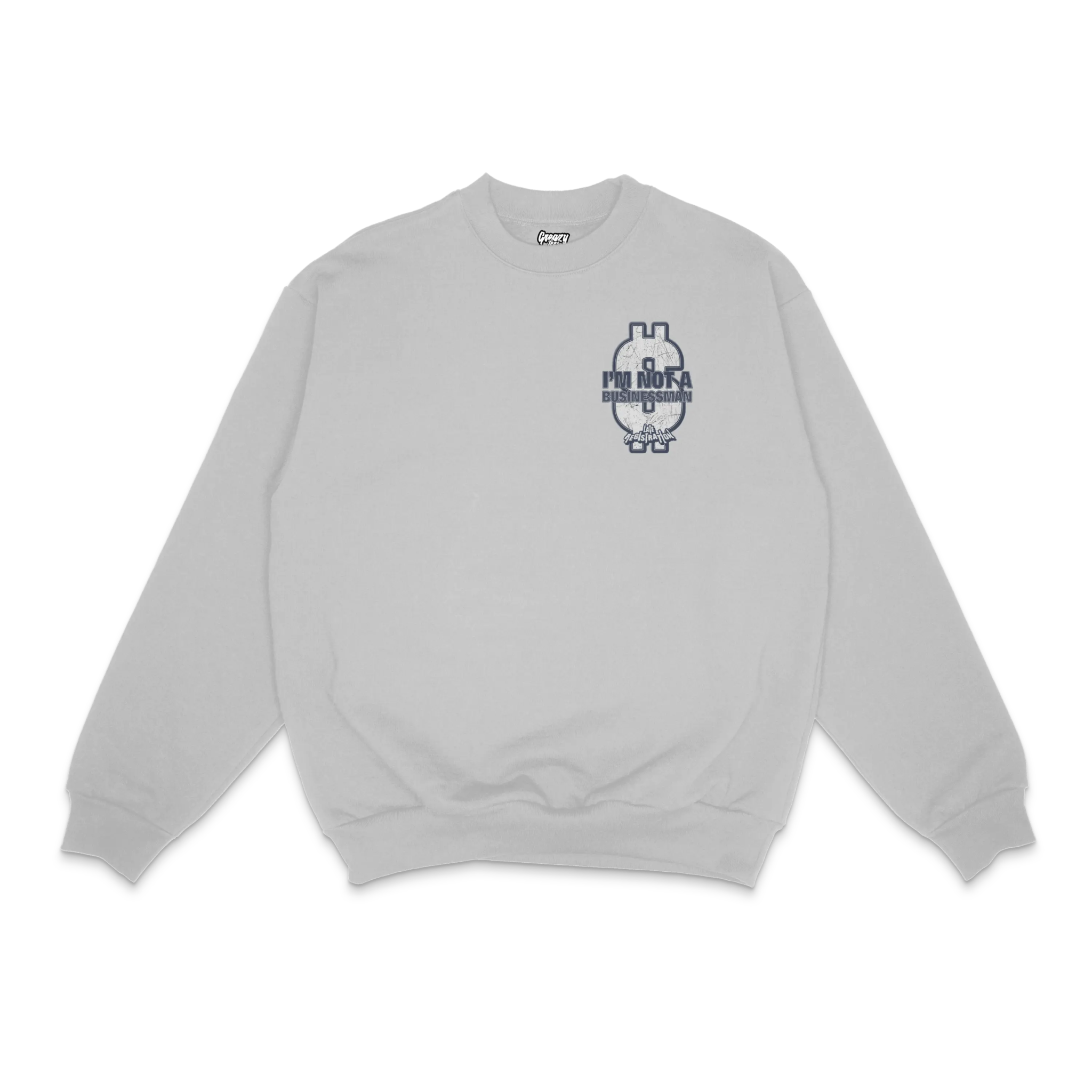 Kanye West Businessman Crewneck Sweatshirt - Greazy Tees