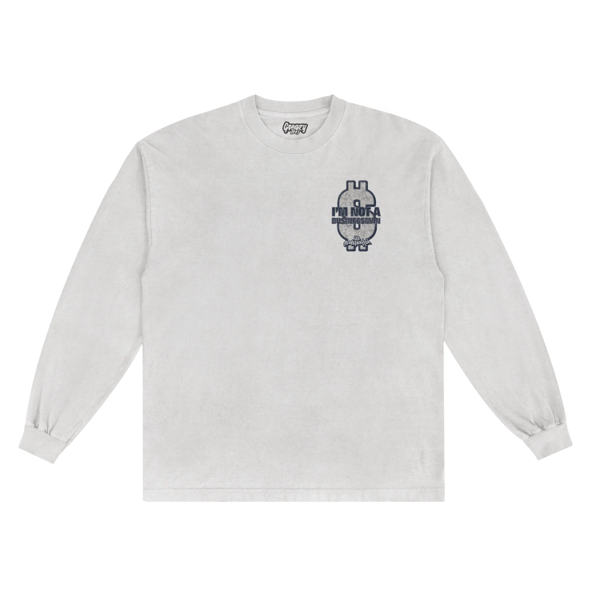 Kanye West Businessman Long Sleeved Tee - Greazy Tees