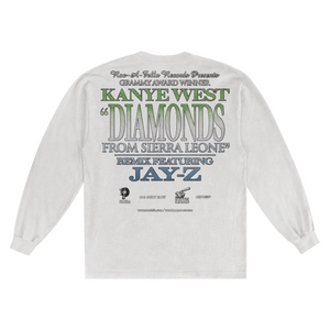 Kanye West Diamonds Long Sleeved Tee - Greazy Tees