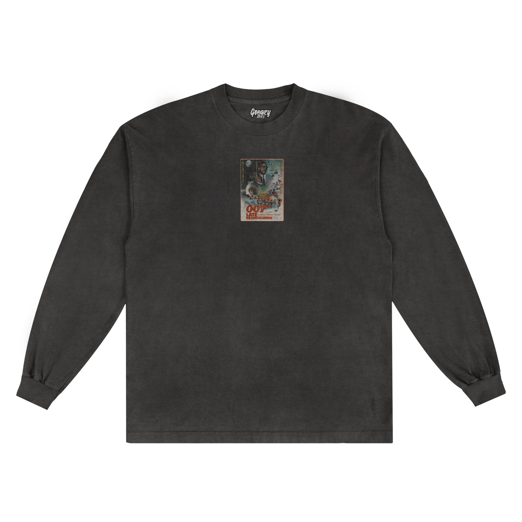 Kanye West Diamonds Long Sleeved Tee - Greazy Tees